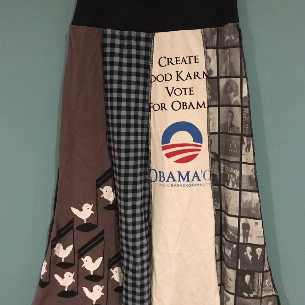Obama Campaign T Shirt Skirt from Spiritex Size XS